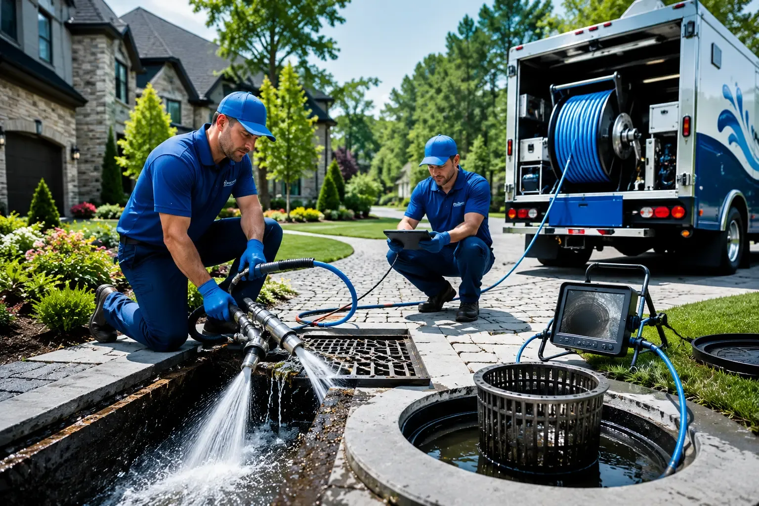Local outdoor drain cleaning professionals in Georgetown, KY