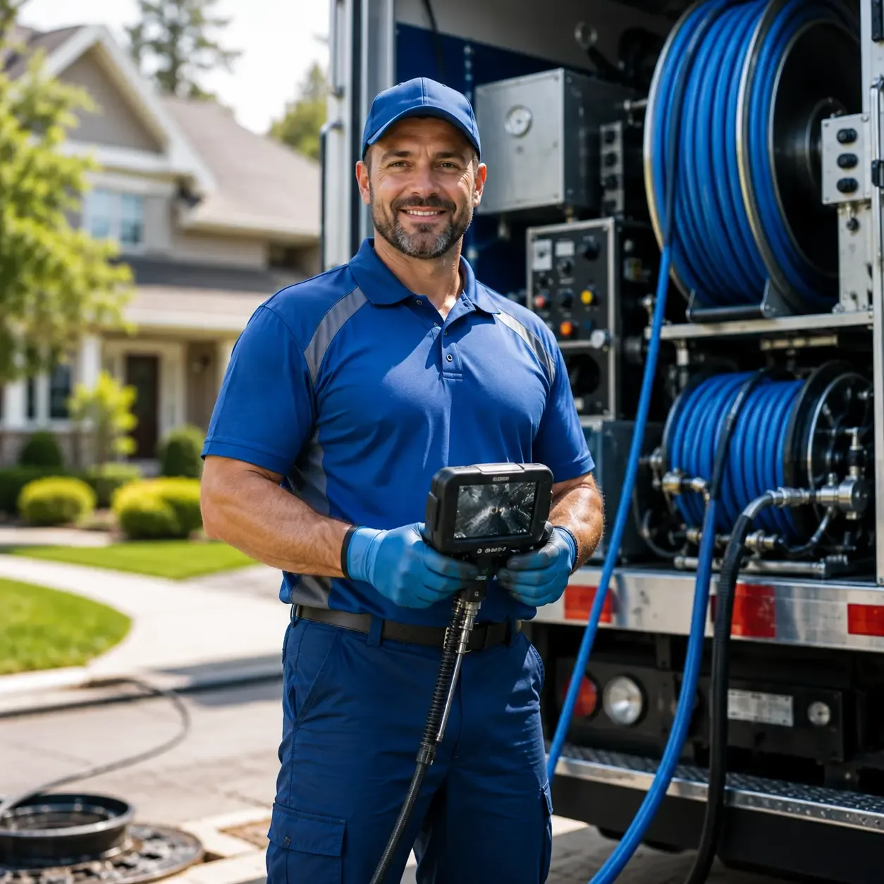 Local outdoor drain cleaning specialists in Georgetown, KY